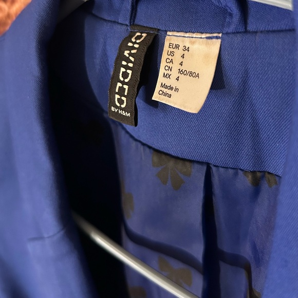 Sapphire Blue Blazer by Divided H&M - Picture 3 of 8